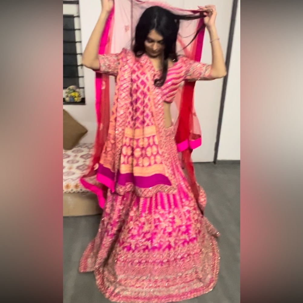 BRIDAL LEHENGA 5-piece suit.